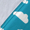 Cloud Print Pattern Blanket-grizzshop