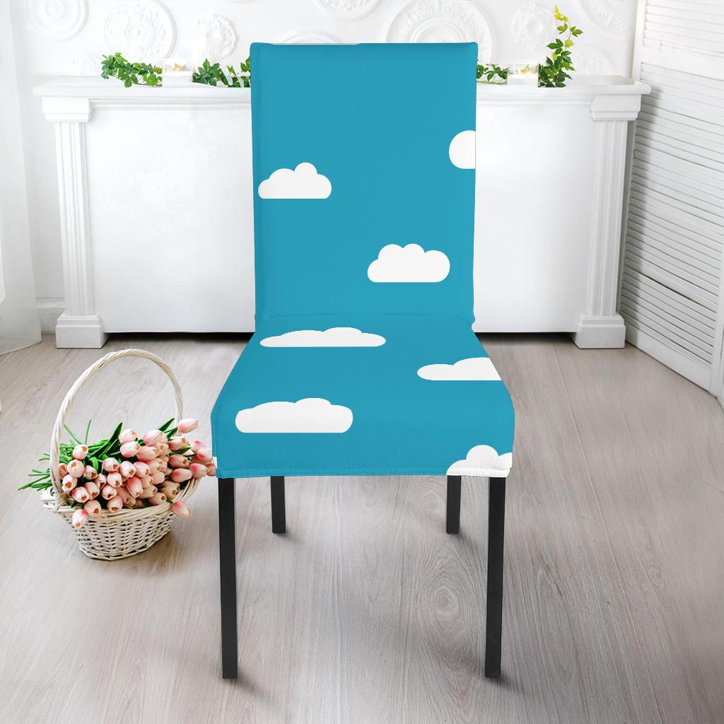 Cloud Print Pattern Chair Cover-grizzshop