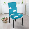 Cloud Print Pattern Chair Cover-grizzshop