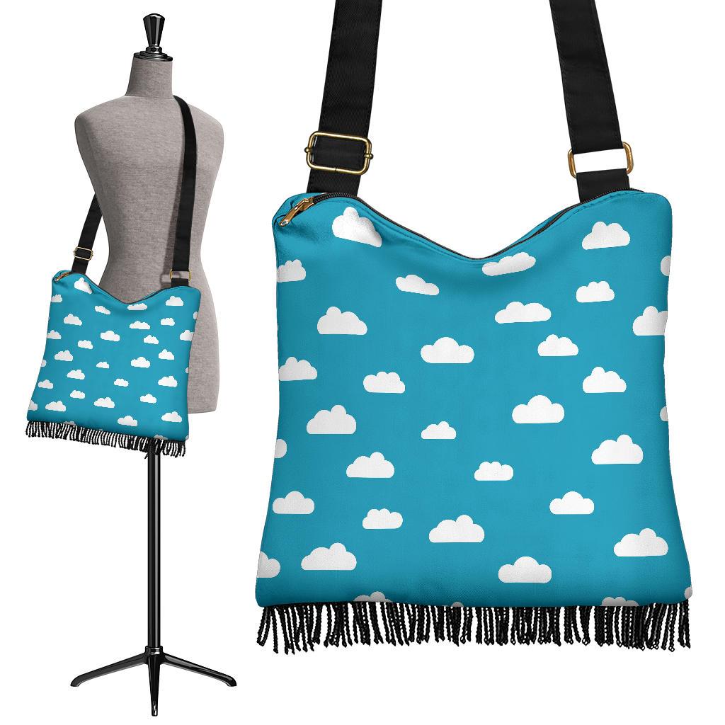 Cloud Print Pattern Crossbody bags-grizzshop