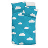 Cloud Print Pattern Duvet Cover Bedding Set-grizzshop