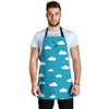 Cloud Print Pattern Men's Apron-grizzshop