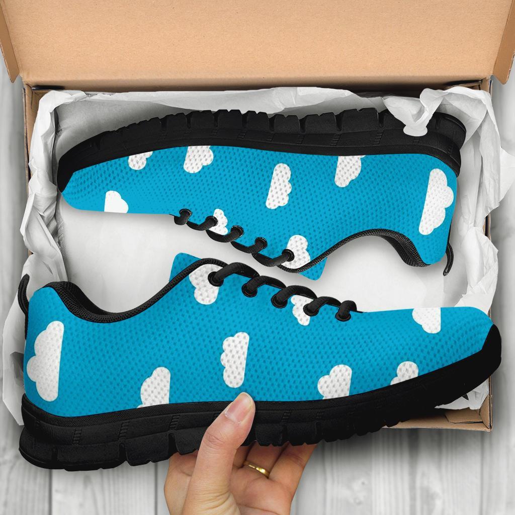 Cloud Print Pattern Sneaker Shoes For Men Women-grizzshop