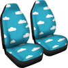 Cloud Print Pattern Universal Fit Car Seat Covers-grizzshop