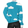 Cloud Print Pattern Women's Sweatshirt-grizzshop