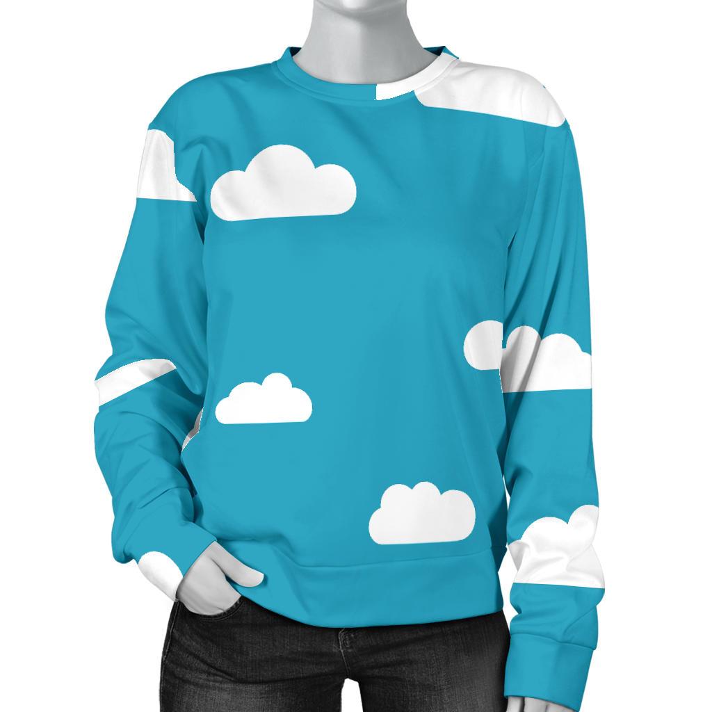 Cloud hotsell print sweater