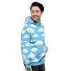 Cloud Sky Print Pattern Men's Hoodie-grizzshop