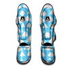 Cloud Sky Print Pattern Muay Thai Shin Guards-grizzshop