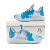 Cloud Sky Print White Athletic Shoes-grizzshop