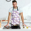 Cloud Smile Pattern Print Men's Apron-grizzshop