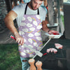 Cloud Smile Pattern Print Men's Apron-grizzshop