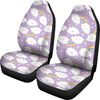 Cloud Smile Pattern Print Universal Fit Car Seat Covers-grizzshop