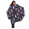 Clown Pattern Print Automatic Foldable Umbrella-grizzshop