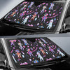 Clown Pattern Print Car Sun Shade-grizzshop