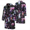 Clown Pattern Print Men Long Robe-grizzshop