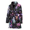 Clown Pattern Print Women Long Robe-grizzshop