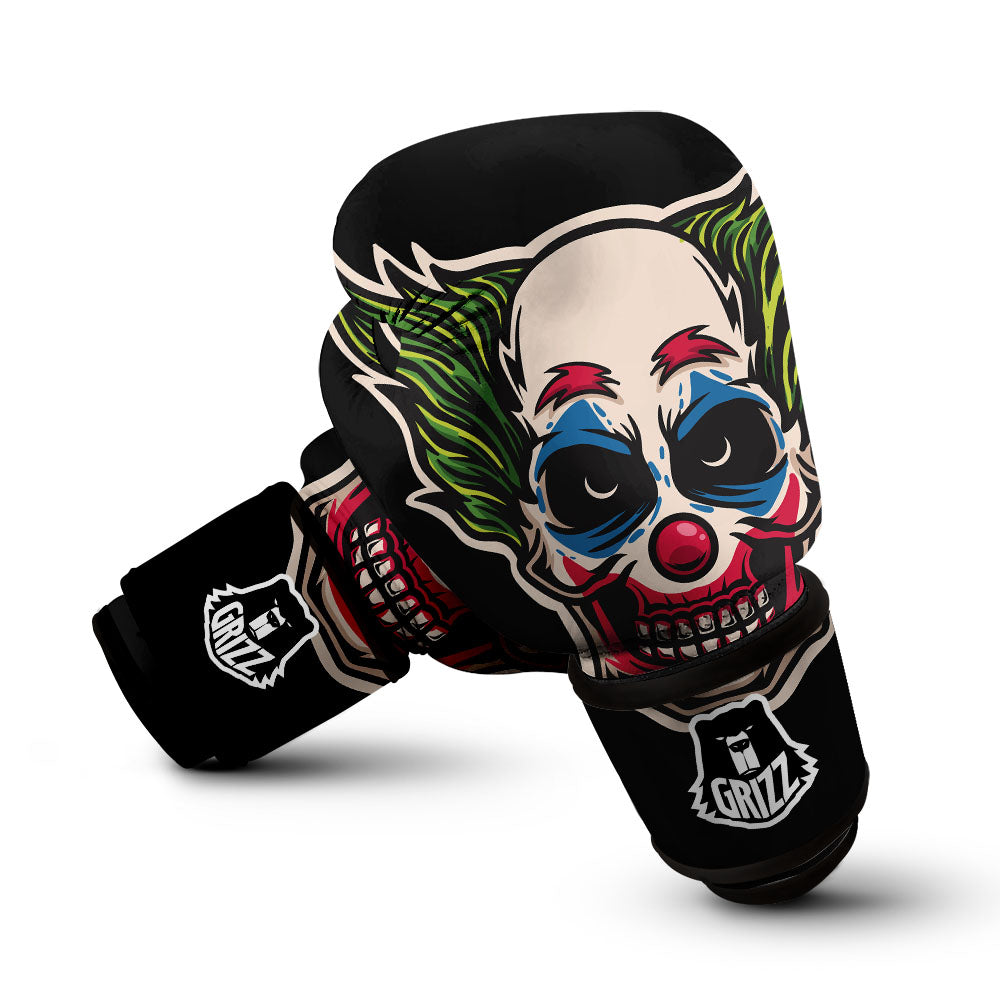 Clown Scary Cartoon Print Boxing Gloves-grizzshop