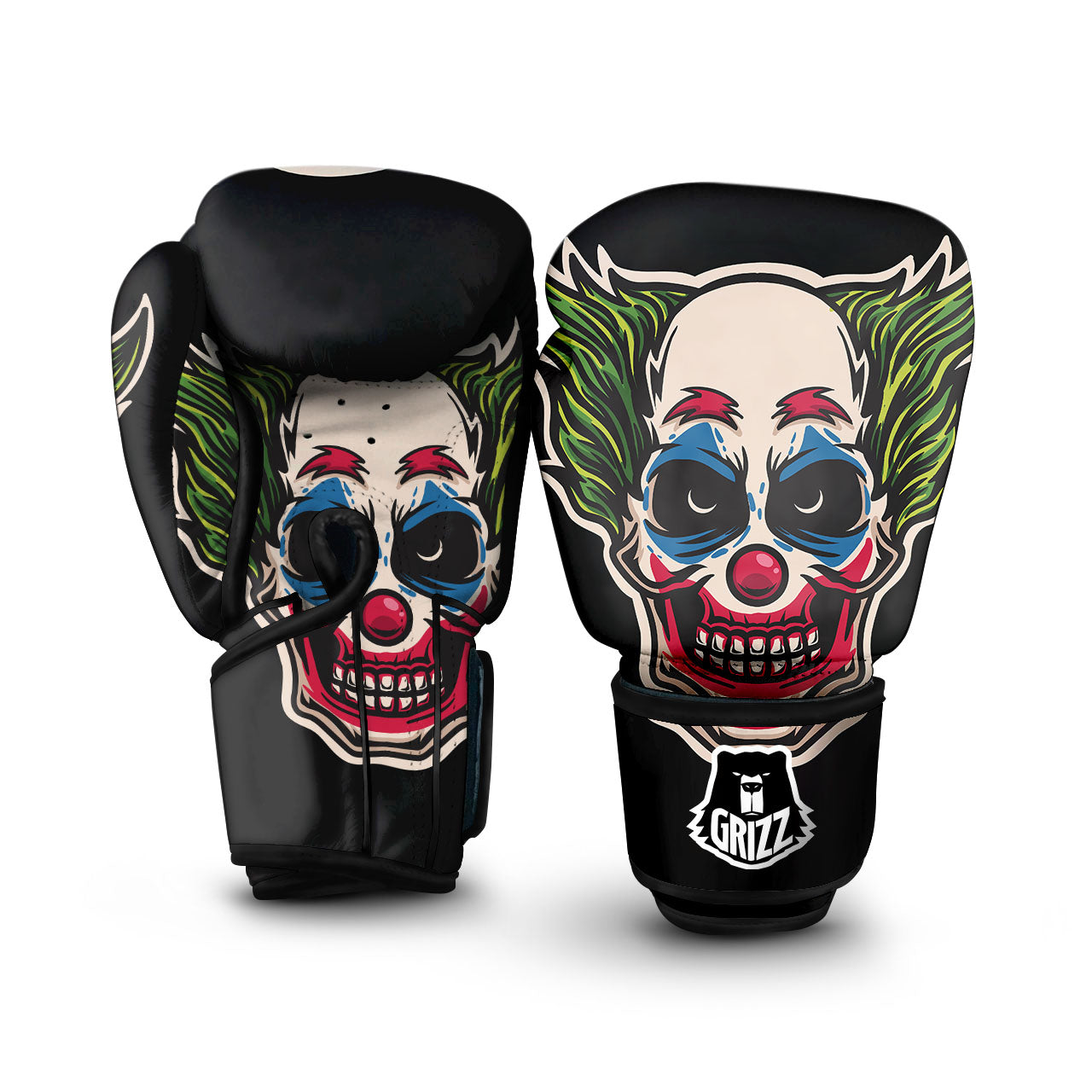 Clown Scary Cartoon Print Boxing Gloves-grizzshop