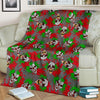 Clown Scary Pattern Print Blanket-grizzshop