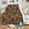 Clown Scary Pattern Print Blanket-grizzshop