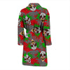 Clown Scary Pattern Print Men Long Robe-grizzshop