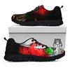 Clown Scary Print Black Sneaker-grizzshop