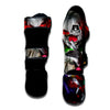 Clown Scary Print Muay Thai Shin Guards-grizzshop