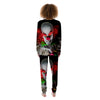 Clown Scary Print Women's Pajamas-grizzshop