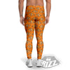 Clownfish Orange Print Pattern Men's Leggings-grizzshop