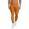 Clownfish Orange Print Pattern Men's Leggings-grizzshop