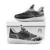 Cobweb And Toy Spiders Print White Athletic Shoes-grizzshop