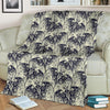 Cobweb Halloween Bat Pattern Print Blanket-grizzshop