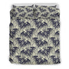 Cobweb Halloween Bat Pattern Print Duvet Cover Bedding Set-grizzshop