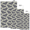 Cobweb Halloween Bat Pattern Print Floor Mat-grizzshop