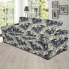 Cobweb Halloween Bat Pattern Print Sofa Covers-grizzshop