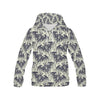 Cobweb Halloween Bat Pattern Print Women Pullover Hoodie-grizzshop