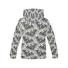 Cobweb Halloween Bat Pattern Print Women Pullover Hoodie-grizzshop