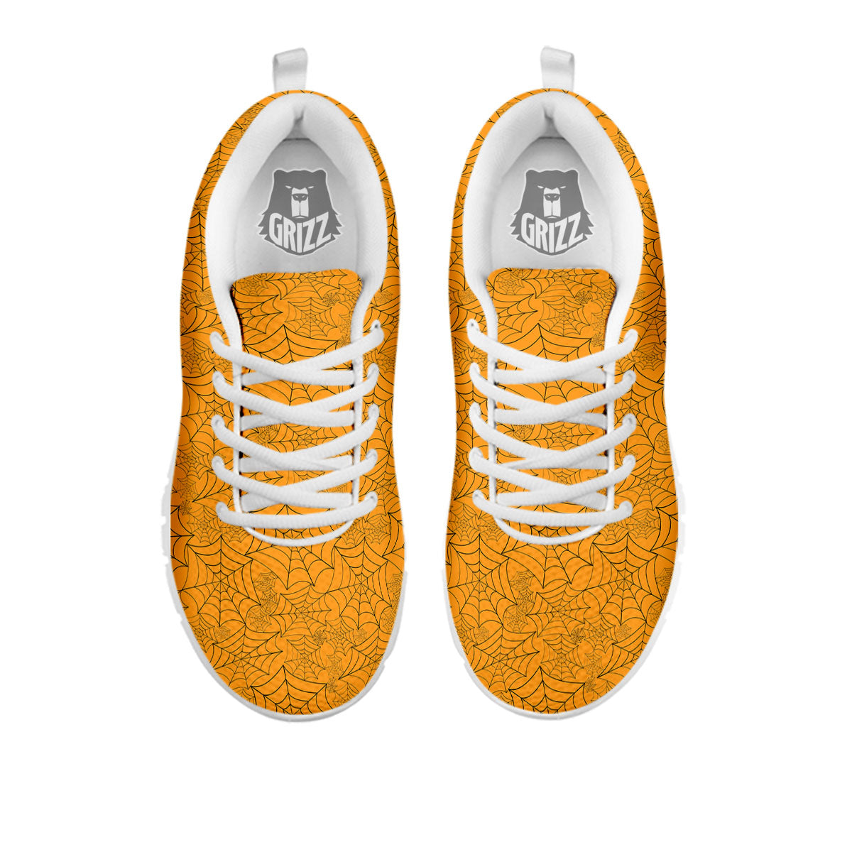 Cobweb Horror Print White Sneaker-grizzshop