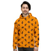 Cockroach Orange Print Pattern Men's Hoodie-grizzshop