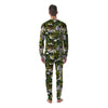 Coconut And Vanilla Flower Print Pattern Men's Pajamas-grizzshop