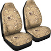 Coffee Pattern Print Universal Fit Car Seat Covers-grizzshop