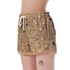 Coffee Pattern Print Women's Shorts-grizzshop