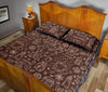 Load image into Gallery viewer, Coffee Print Pattern Bed Set Quilt-grizzshop