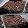 Coffee Print Pattern Car Sun Shade-grizzshop