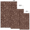 Coffee Print Pattern Floor Mat-grizzshop