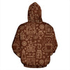 Coffee Print Pattern Men Women Pullover Hoodie-grizzshop