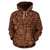 Coffee Print Pattern Men Women Pullover Hoodie-grizzshop