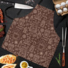 Coffee Print Pattern Men's Apron-grizzshop