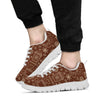 Coffee Print Pattern Sneaker Shoes For Men Women-grizzshop