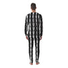 Coffin And Skeleton Print Pattern Men's Pajamas-grizzshop